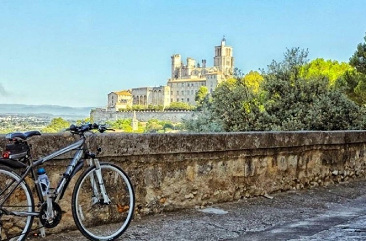 Beziers Studio Terrasse Екстериор снимка
