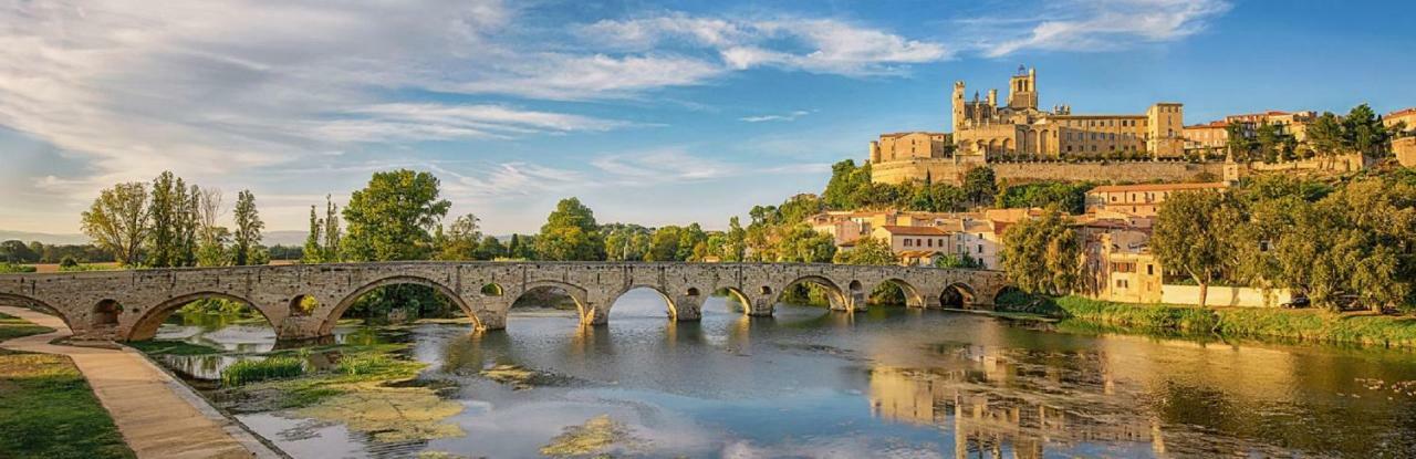 Beziers Studio Terrasse Екстериор снимка